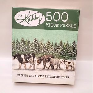 500 Piece Puzzle By Kathy Farmhouse Friends